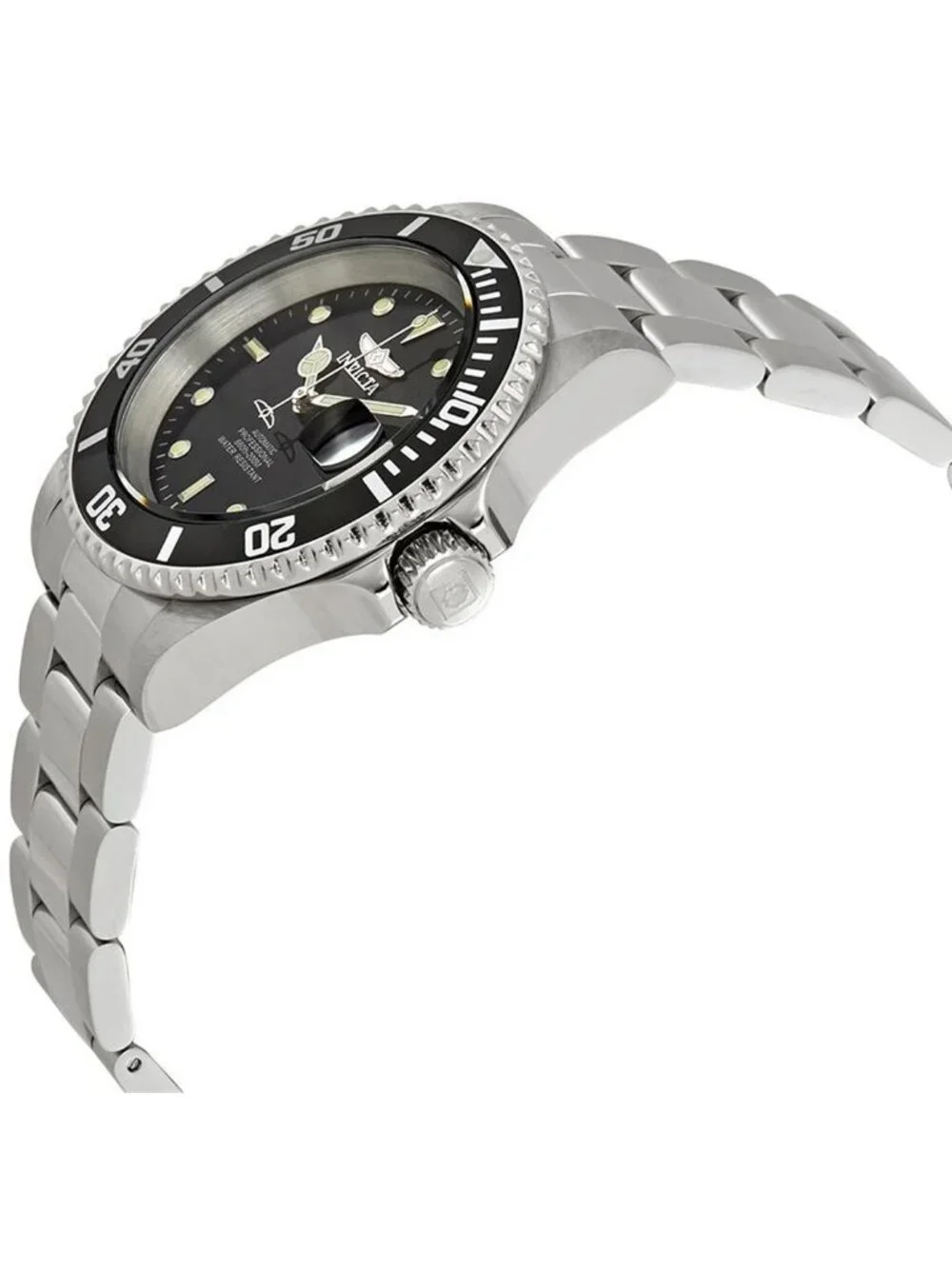 NWT Invicta Pro Diver Automatic Black Dial Men's Watch